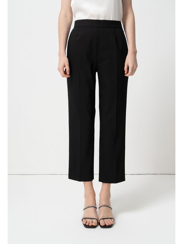 Choice Basic Solid Trousers Black