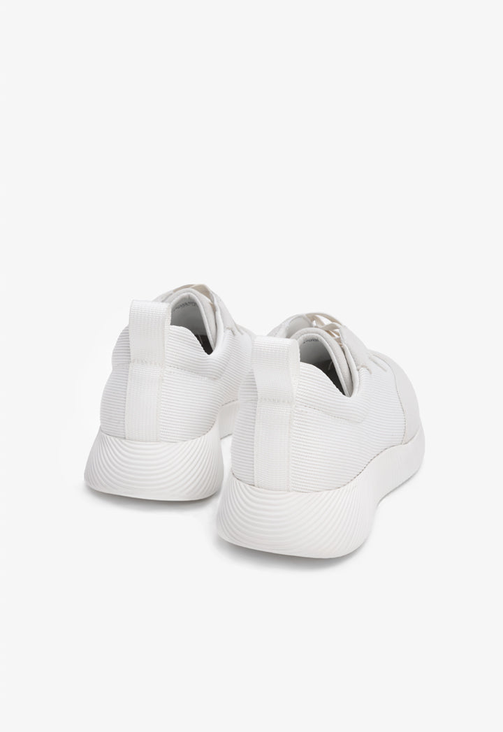 Choice Two Toned Laceless Sneakers Off White