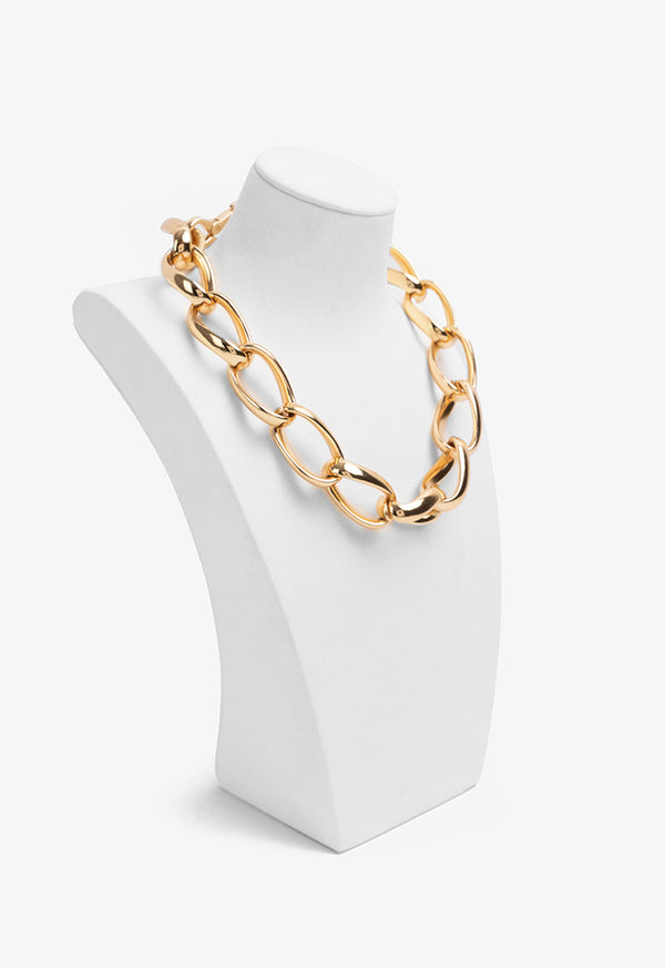 Choice Modern Metallic Chain  Gold