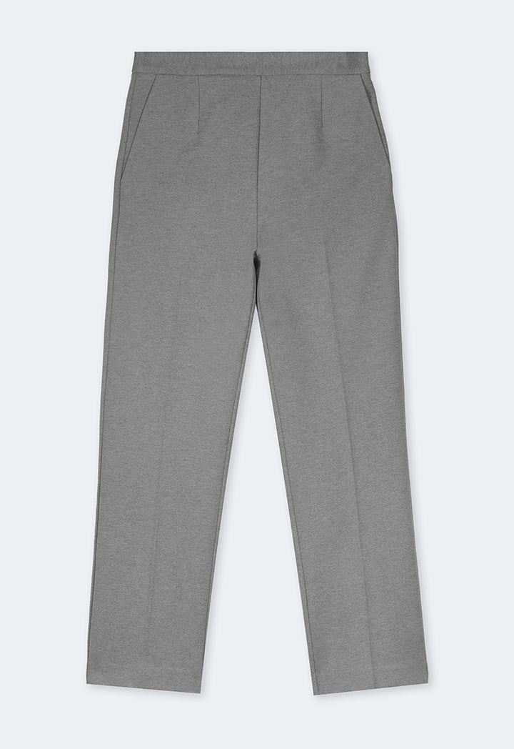 Choice Straight Legs Basic Trousers Grey