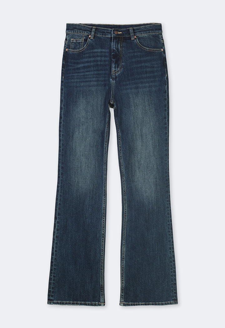 Choice Straight Leg Denim Trousers Denim Blue