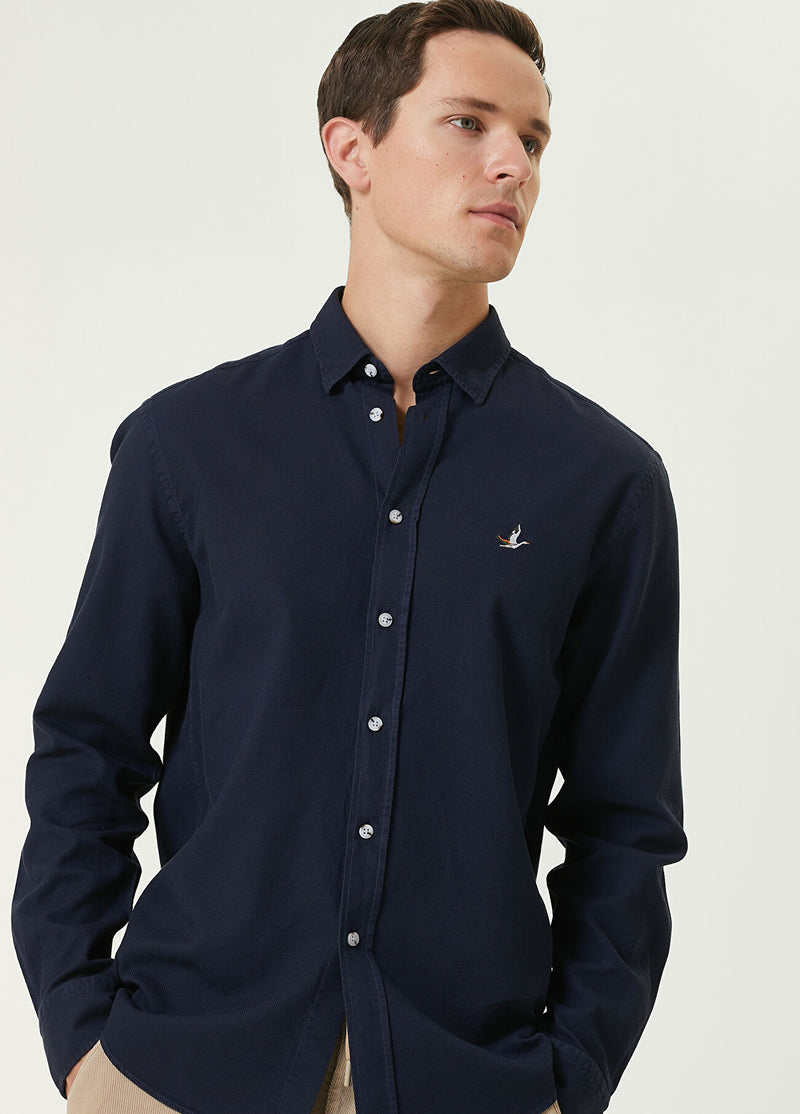 Beymen Club Men Comfort Fit Shirt Navy