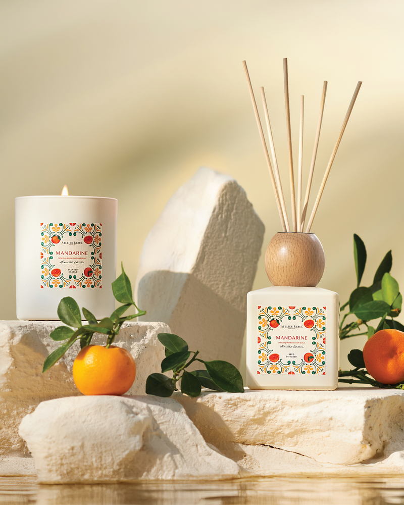 Atelier Rebul Mandarine Candle 210Gr-Limited Edition Mandarine