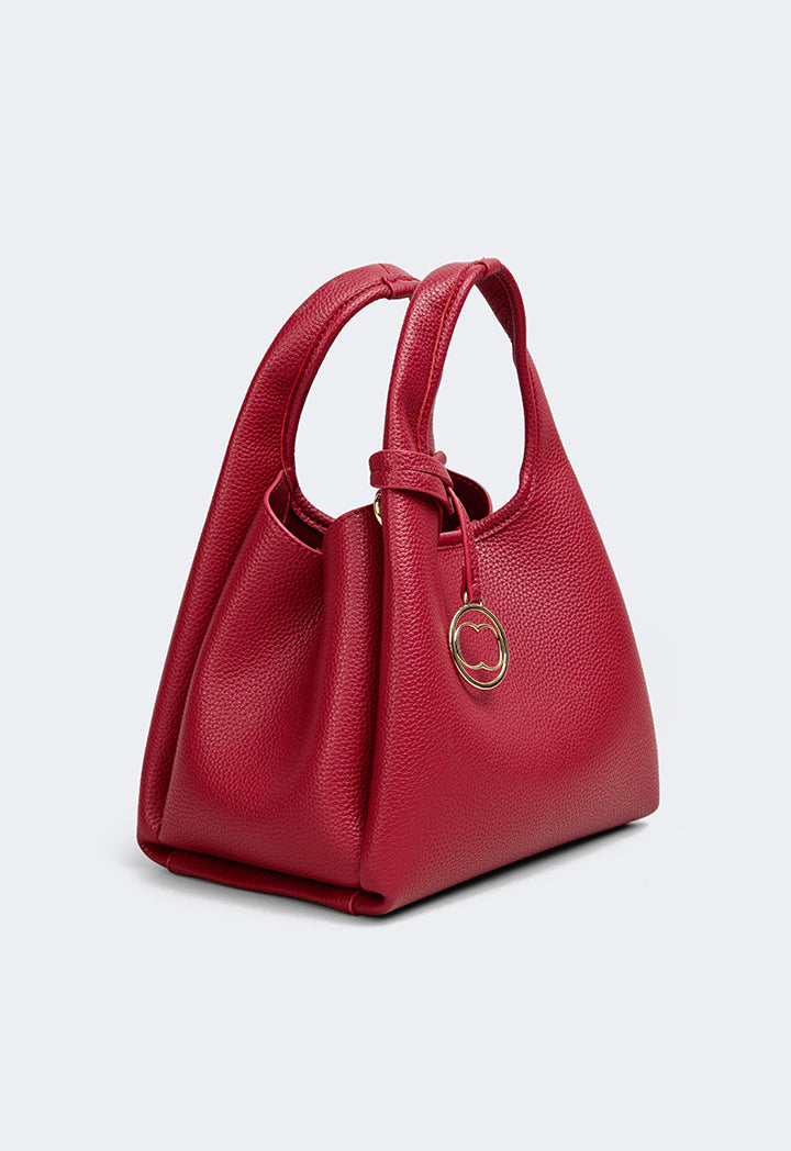 Choice Classic Solid Handbag Burgundy