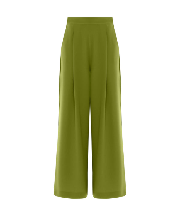 Machka Wide Leg Trousers Green