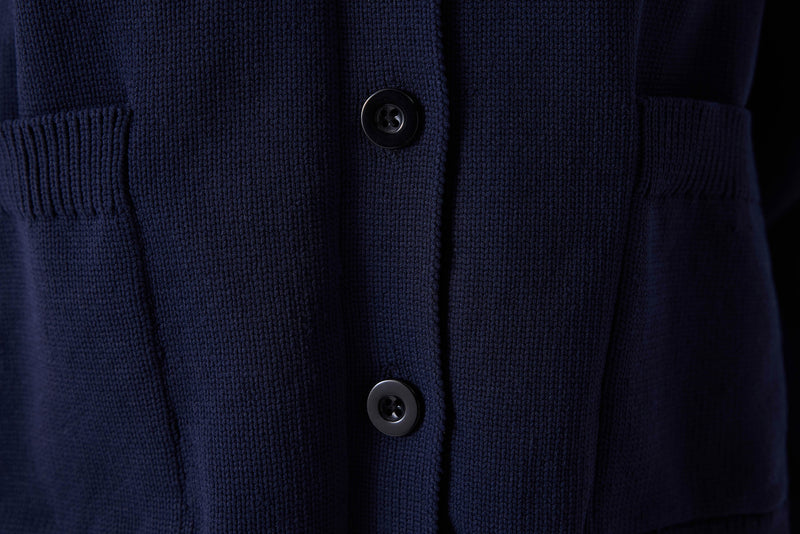 Machka Cardigan With Pocket Details Navy