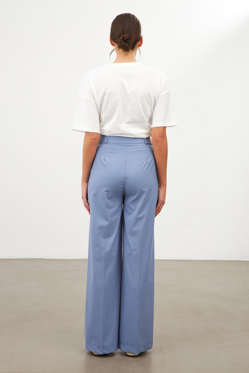 Setre Relaxed-Cut Trousers Blue