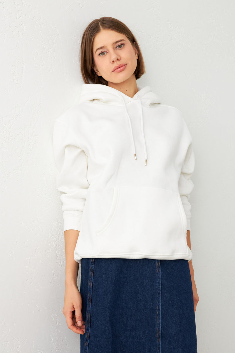 Setre Long Sleeve Sweatshirt Ecru