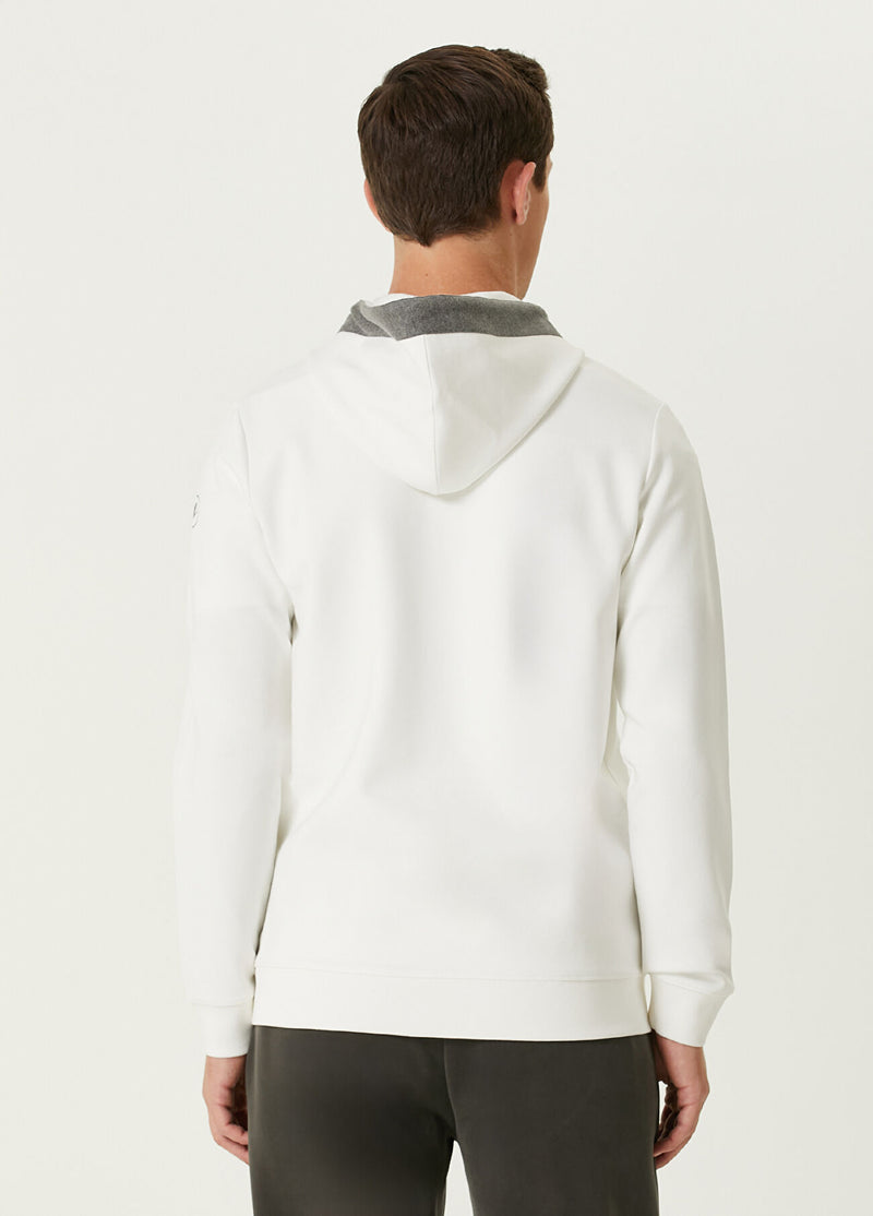 Beymen Club Men Hooded Sweatshirt Off White