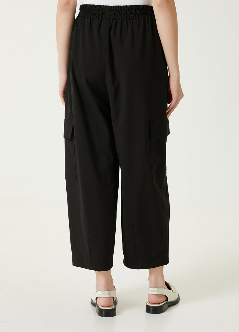 Beymen Club Drawstring Detail Cargo Trousers Black