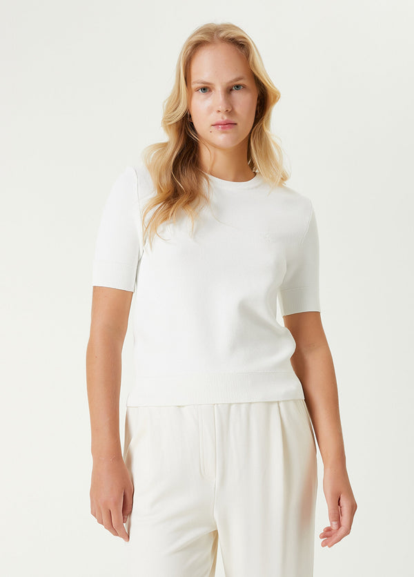 Beymen Club Short Sleeve Sweater Off White