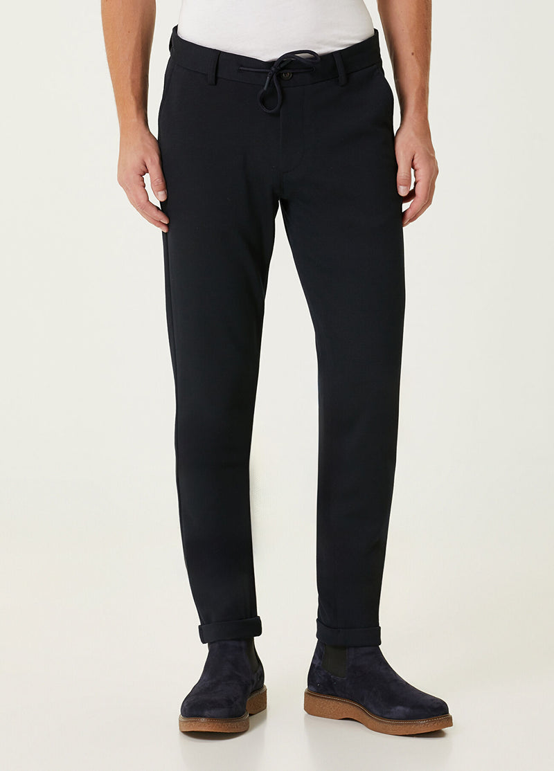 Beymen Club Men Waist Corded Sports Trousers Navy