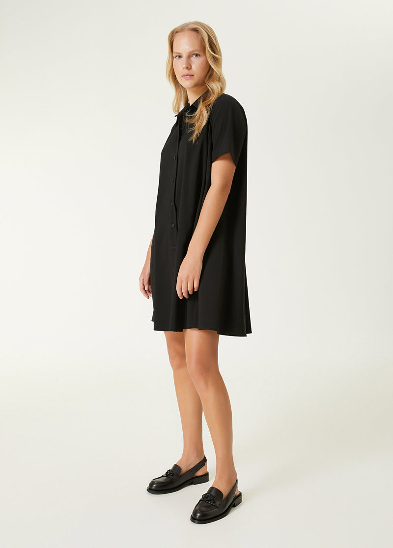 Beymen Club Mini Shirt Dress Black