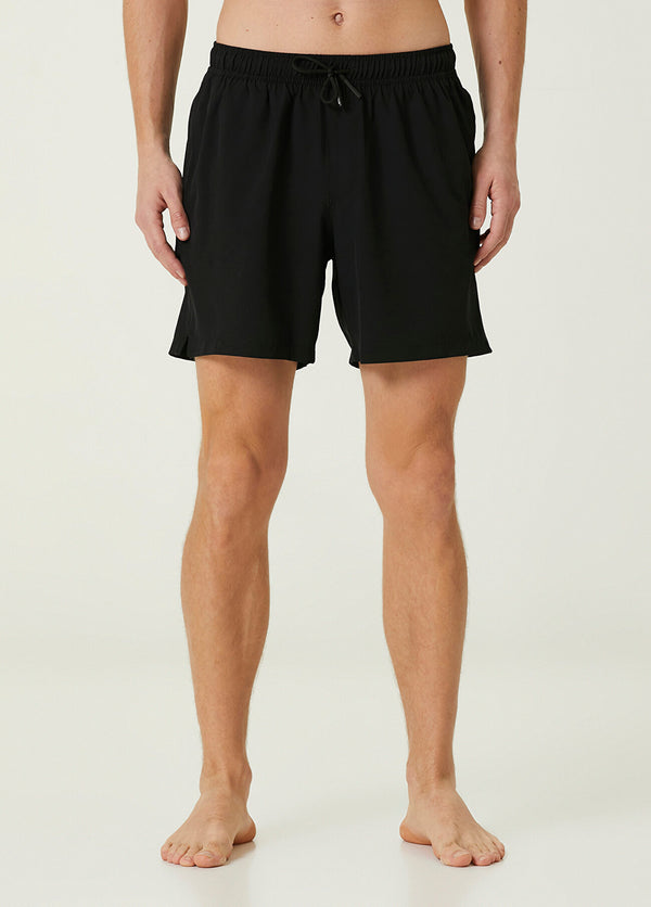 Beymen Club Men Waist Cord Stretch Swim Shorts Black