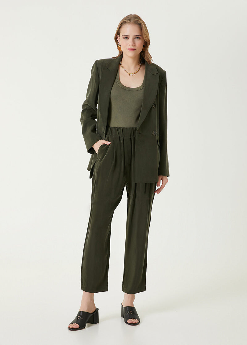 Beymen Club Double-Breasted Blazer Khaki