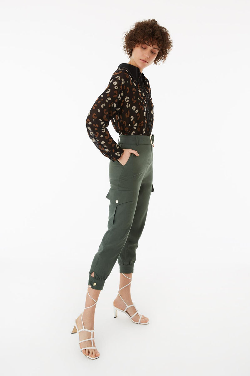 Exquise Trouser Cargo Khaki