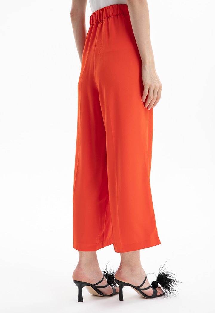 Choice Solid Palazzo Trouser Orange