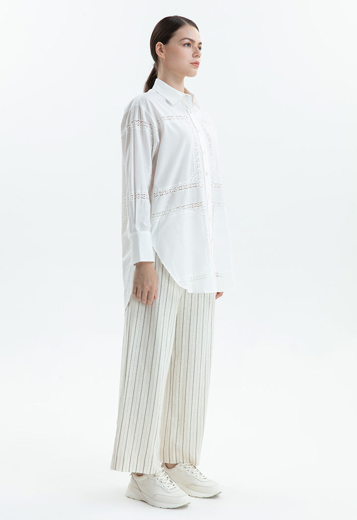 Choice Relaxed Fit Shirt Off White