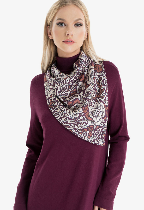 Choice Tapestry Printed Square Scarf Print