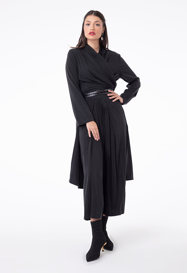 Choice Palazzo Wide Leg Pants Black