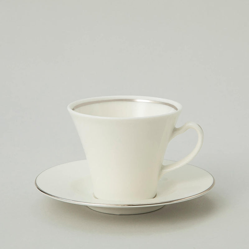 Chakra Perla Platinum Tea Cup & Saucer Standard