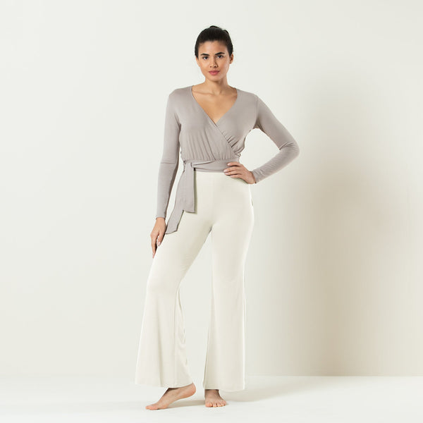 Chakra Loose Cut Trousers Ecru