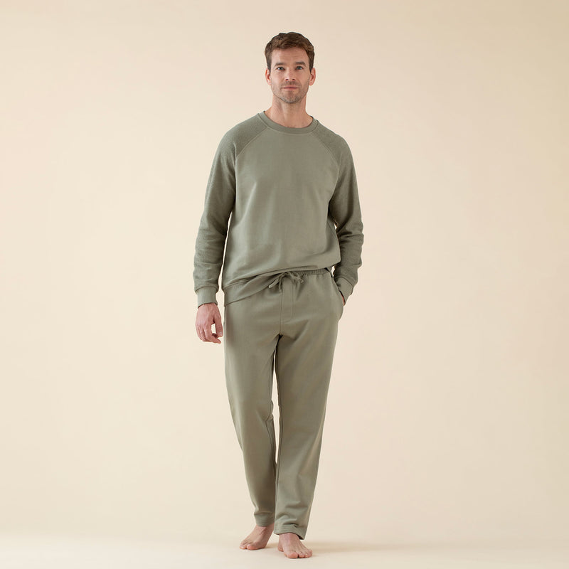 Chakra Lampone Man Sweat Pants Green