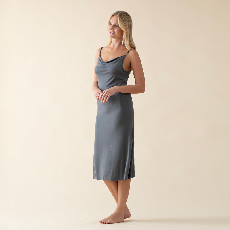 Chakra Saguaro Woman Nightgown Dark Grey