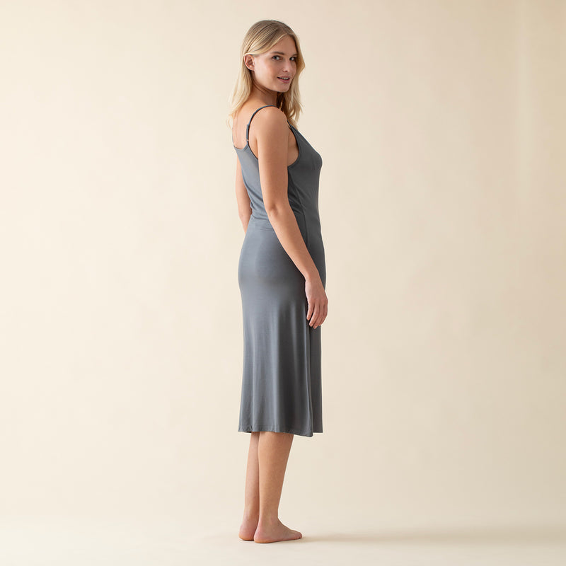 Chakra Saguaro Woman Nightgown Dark Grey