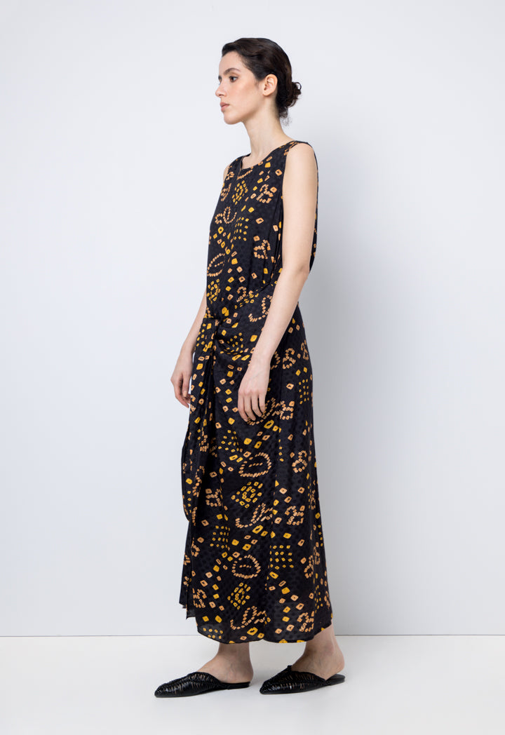 Choice Printed Sleeveless Maxi Dress Printed Multi