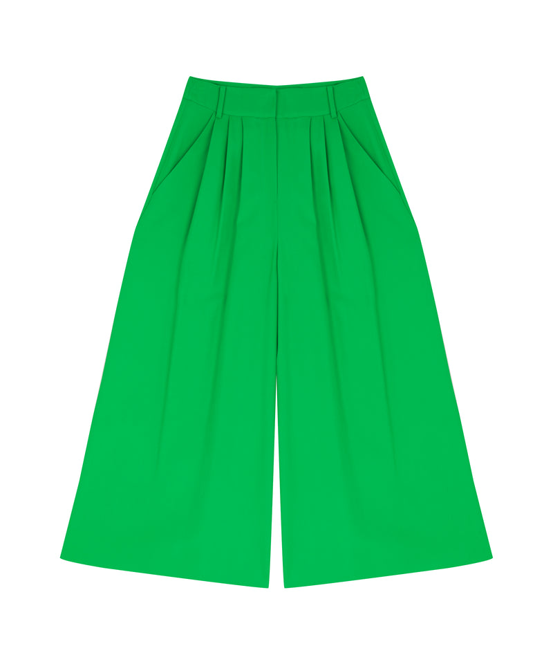 Machka Wide Leg Trouser Green