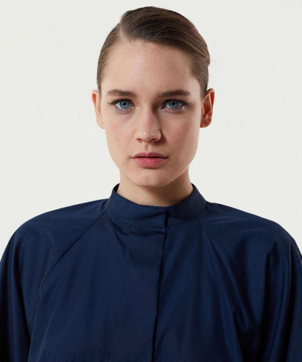 Machka Balloon Sleeve Blouse Navy