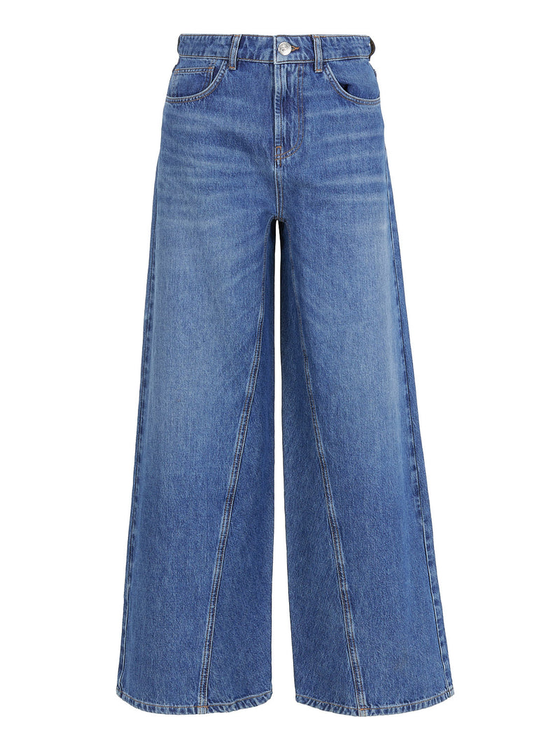 Nocturne Wide Leg Jeans Indigo