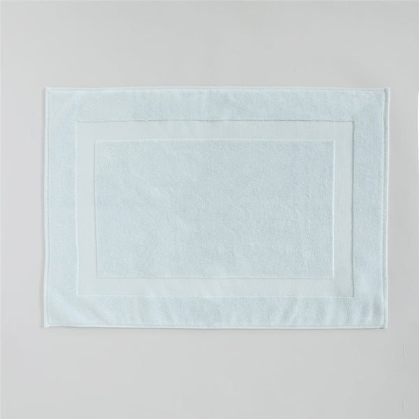 Chakra Bamboo Frame Foot Towel 50X70Cm Light Aqua