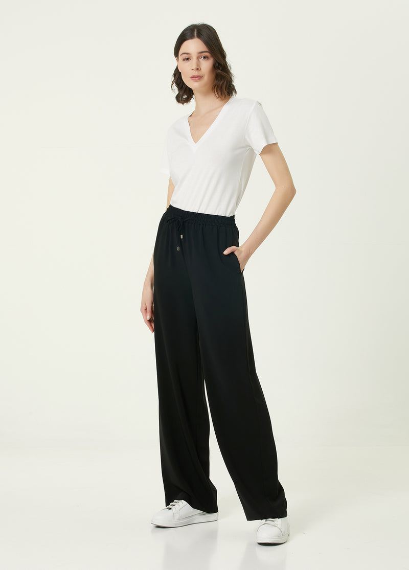 Beymen Collection Crepe Pajama Trouser Black