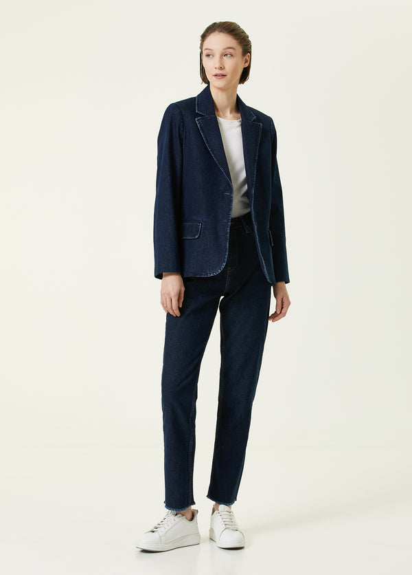 Beymen Collection Piping Detail Trouser Blue