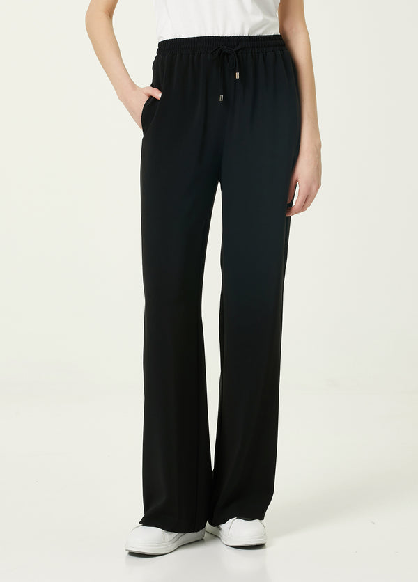 Beymen Collection Crepe Pajama Trouser Black