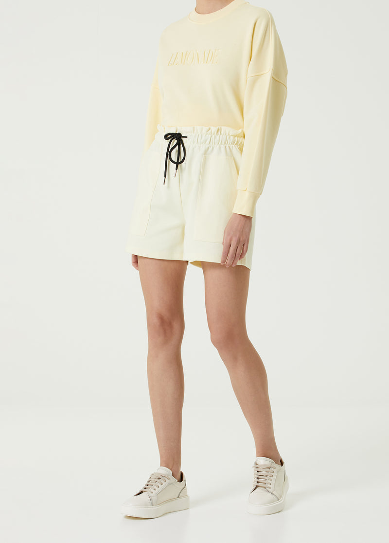 Beymen Club Mini Jersey Shorts Yellow